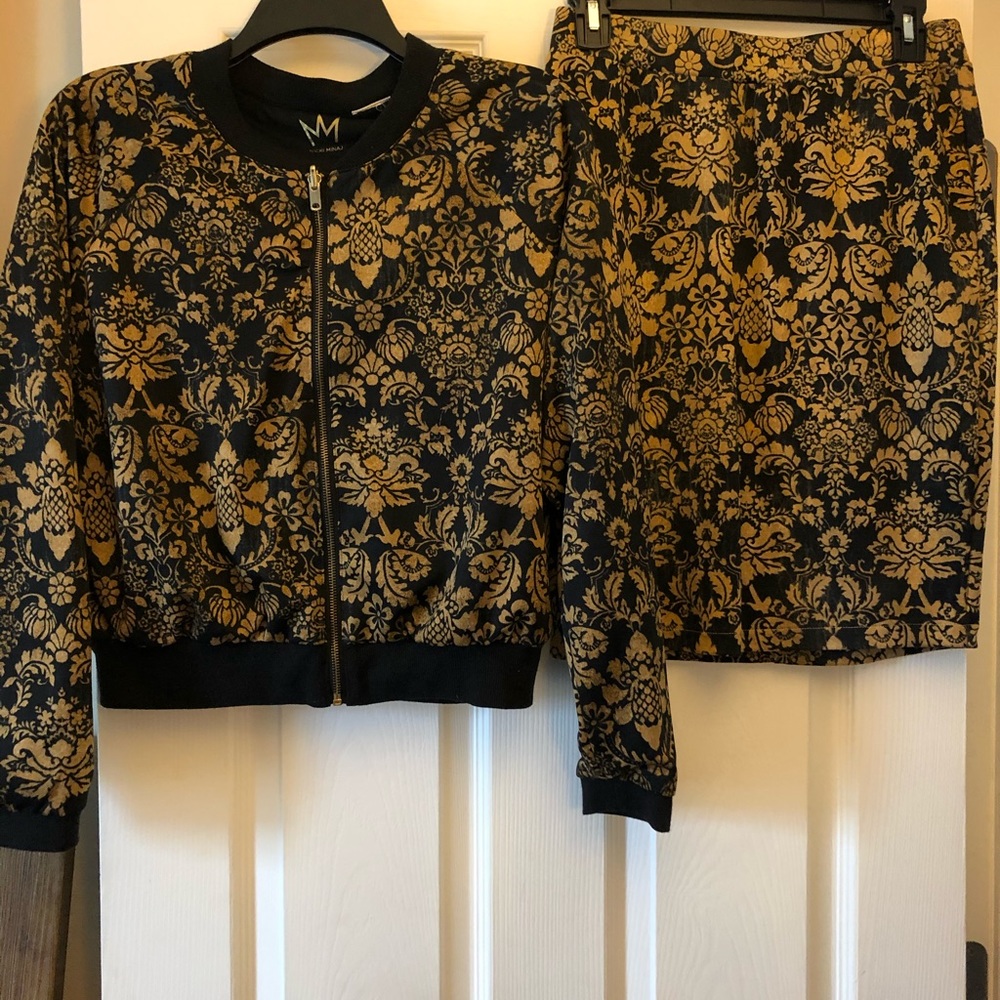 Skirt and jacket